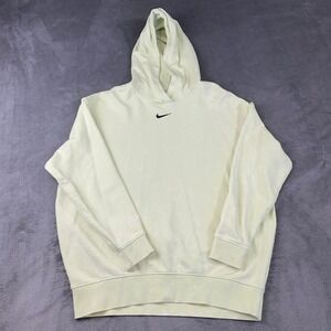 Nike Hoodie Womens S Lime Ice DD5640-383 Essential Fleece Oversized Pullover
